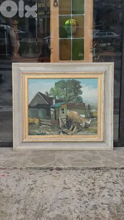 لوحة رسم زيتي اوروبية