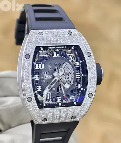 Richard Mille RM 010 White Gold with Diamonds