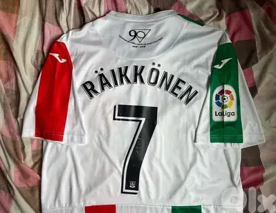 leganes third kit raikkonen special edition jersey