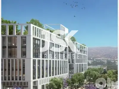 L20798 - Core And Shell Office For Sale in Waterfront, Dbayeh