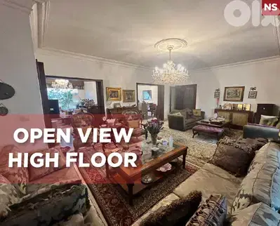 open view, balcony, underground parking, Hamra/الحمرا REF#NS134219