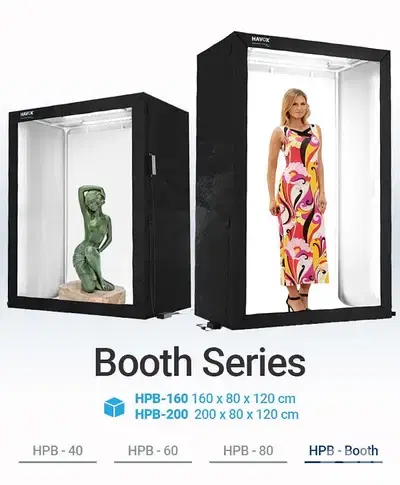 Photo booth studio Havox for modeling