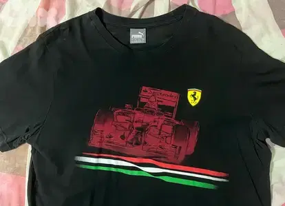 Ferrari cotton shirt kimi raikkonon car official puma product