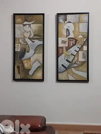 2 tableaux peinture