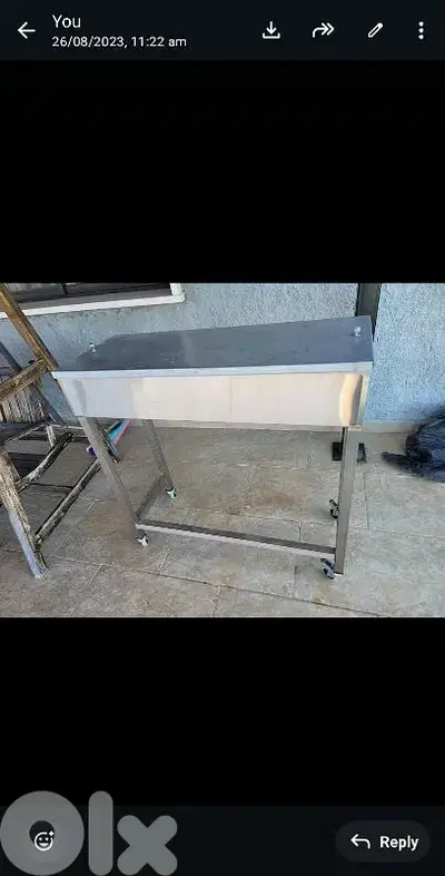 stainless steel grill