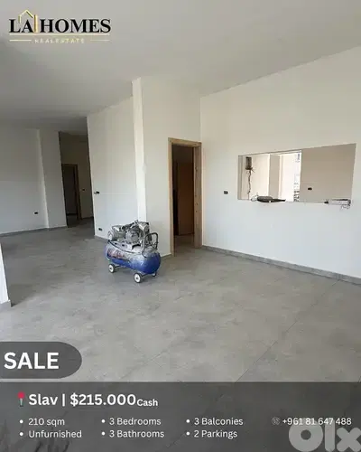 apartment for sale in slav Dekwaneh  شقة للبيع في الدكوانة