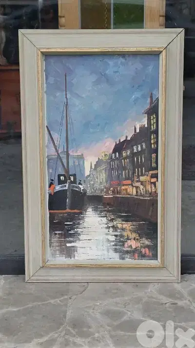 لوحة رسم زيتي اوروبية
