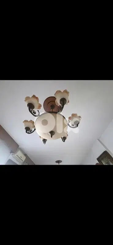 Set of 2 Italian-Made Chandeliers