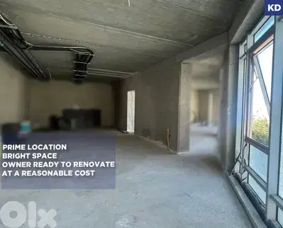 Spacious 140sqm Office/Dbaye/ضبية/ Parking available/ REF#KD134387 !