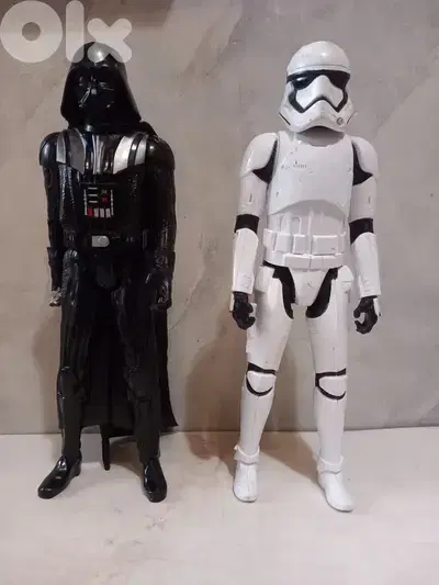 Star Wars Action Figures 30 cm both for 20$