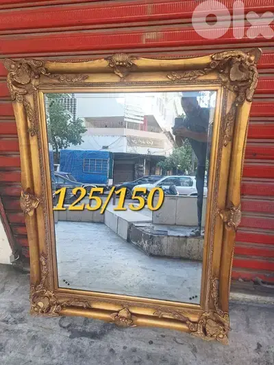 مراية رائعة جدا خشب زين سعر لقطة