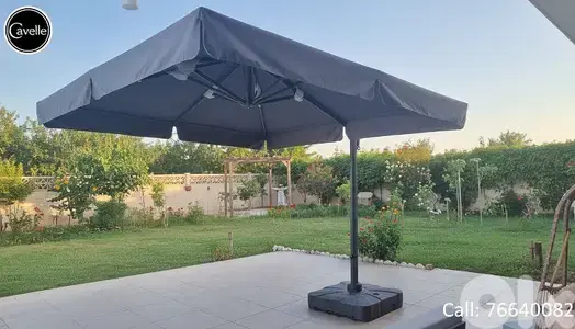 Aluminum umbrella