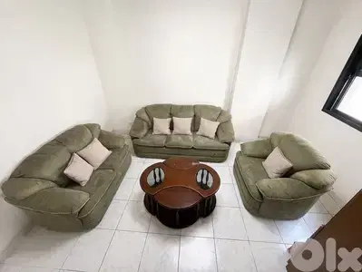 Modern Living Room furniture Set – Coffee Table + 3 Sofas