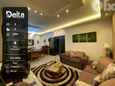 Prime Location Apartment for Sale in Bchamoun, Aley