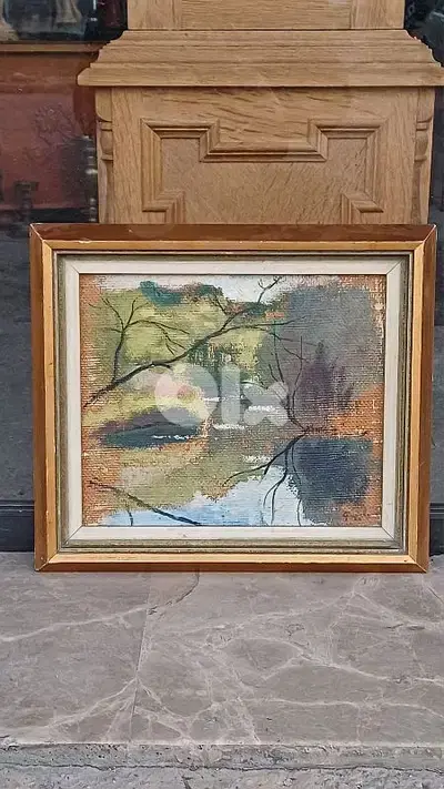 لوحة رسم زيتي اوروبية