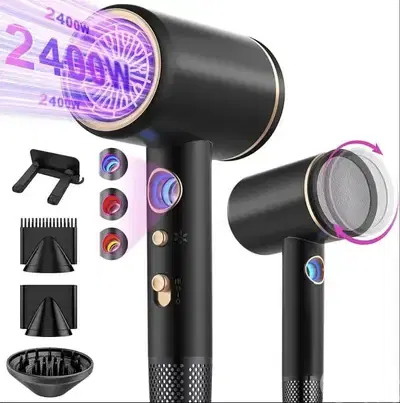 TISOUTEC Professional Ionic Hair Dryer+Powerful AC Motor 2400W