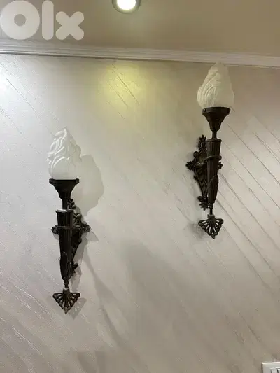 frensh pair applique ابليك عدد ٢ برونز ناعمين موديل شعلة روعة سعر لقطة