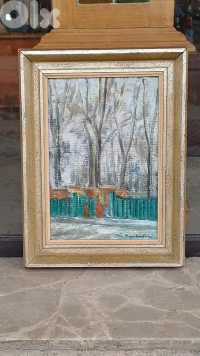 لوحة رسم زيتي اوروبية