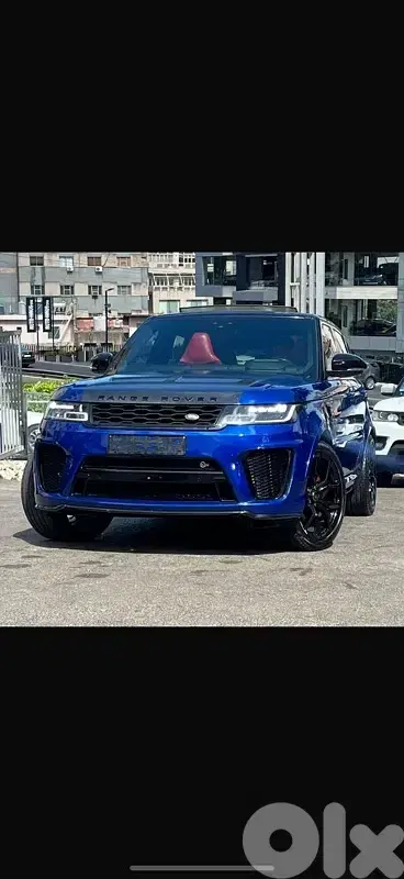Range Rover sport SVR 2018 in an immaculate condition