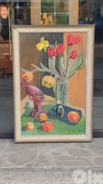 لوحة رسم زيتي اوروبية