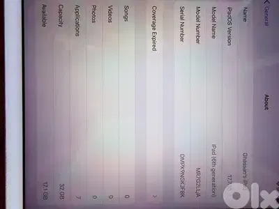 iPad 6 generation