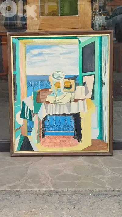 لوحة رسم زيتي اوروبية