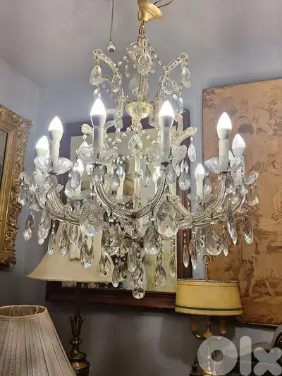 marie theresa large cyrstal chandelier