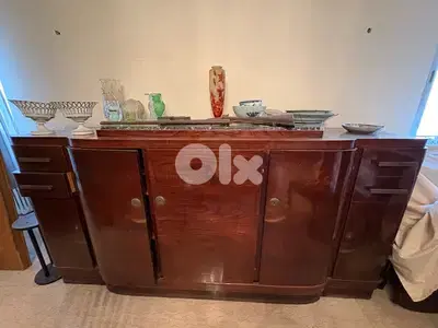 Buffet de style art-déco en bois