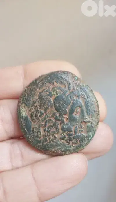 Ancient Greek  Coin Ptolemaic Kingdom of Eygpt Ptolemy VI year 180 BC