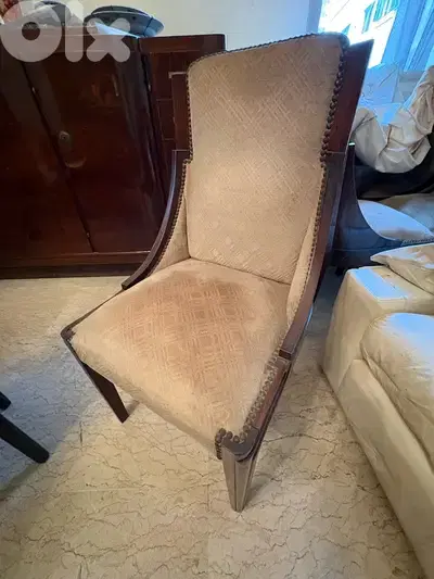 Suite de 12 chaises de salle à manger Art-Déco