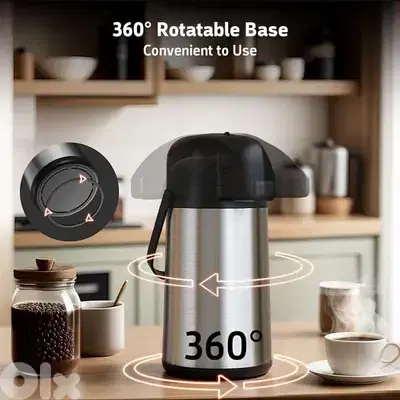 SPICE & SOUL PUMP action vaccum flask  keep drink hot/cold.