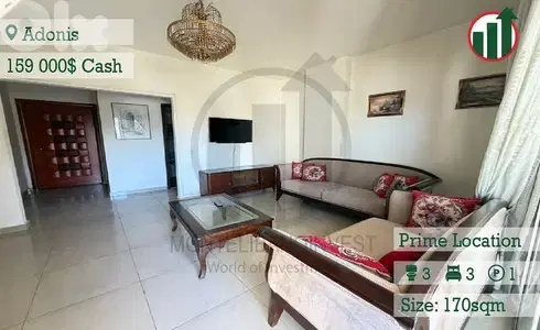 Apartment for Sale in Adonis !!