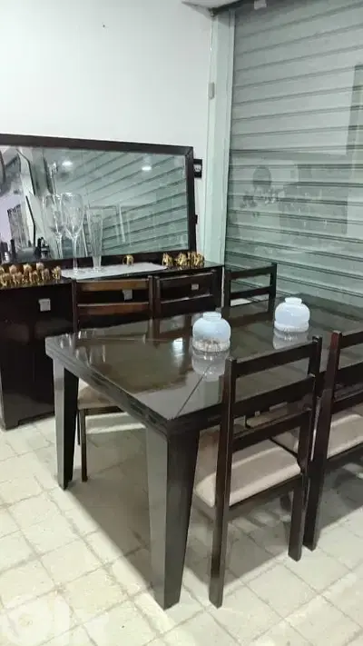 طاولي ٦كراسي كامله