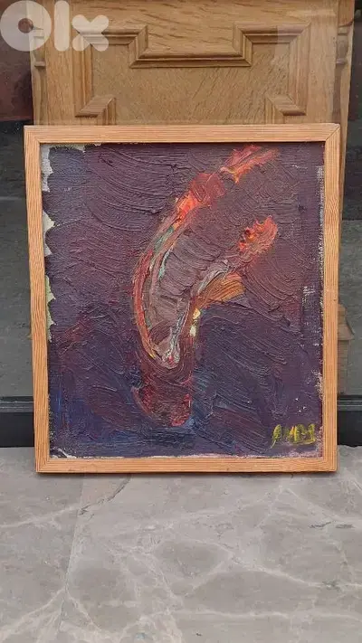لوحة رسم زيتي اوروبية