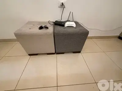 corner with table and Tv unit