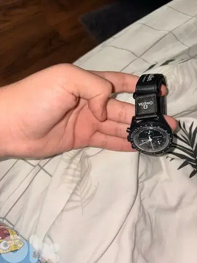 Omega X Swatch mission to the moon snoopy edition