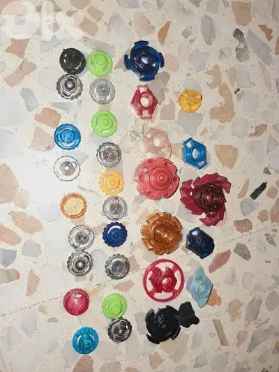 Beyblde Metal Fury Parts