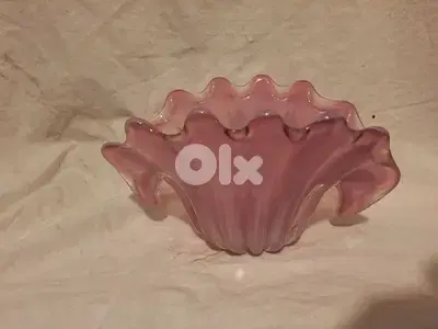 vase crystal Murano Italy original