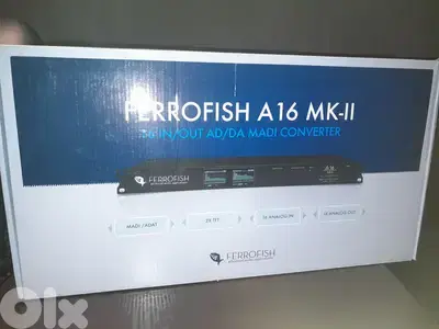 Ferrofish A16 MK-II Professional 16-Channel AD/DA Converter Ferrofish A16 MK-II Professional 16-Channel AD/DA Converter