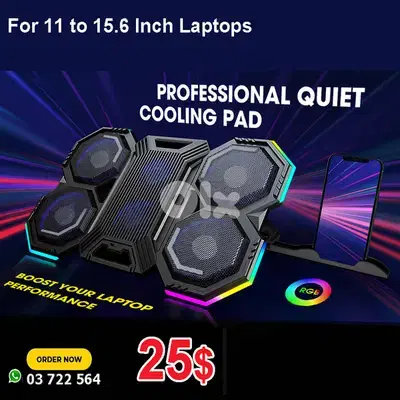 Laptop Cooler Stand PRO RGB