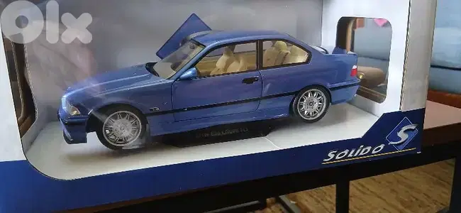 solido 1/18 bmw e36 m3 diecast.