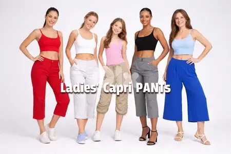 Collection of European Ladies' Capri PANTs