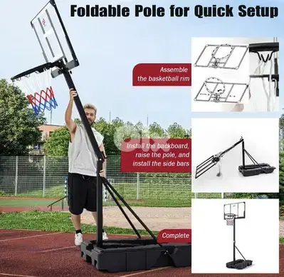 220$ Portable Basketball Stand – Easy & Practical! 220$ Portable Basketball Stand – Easy & Practical!