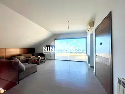 Duplex For Sale in Mtyaleb With Terrace & Panoramic Sea View