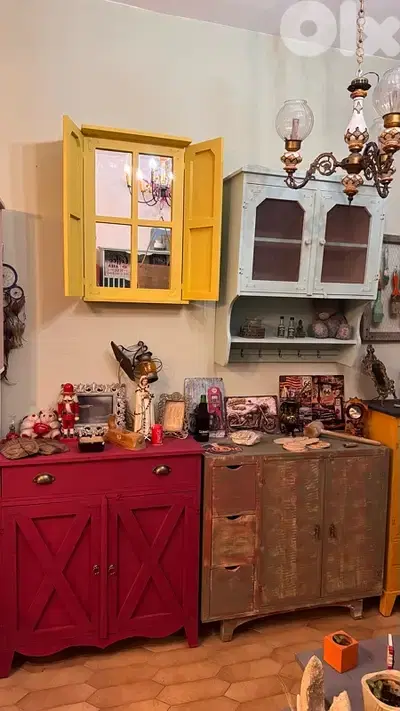 rustic cabinets