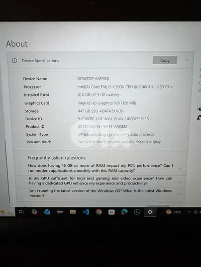 ThinkPad Lenovo Laptop