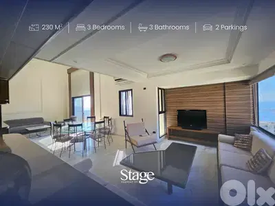Spacious Furnished Apartment in Ghazir | 230 sqm For Rent