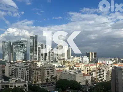 L20983 - Apartment with Amazing Sea View For Sale in Zoukak El Blat