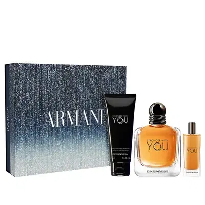 Emporio Armani Stronger With You Eau de Toilette Holiday Set (100mL + 15 mL)