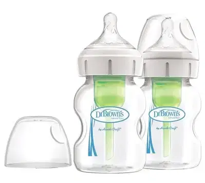4 dr Browns Glass Bottles